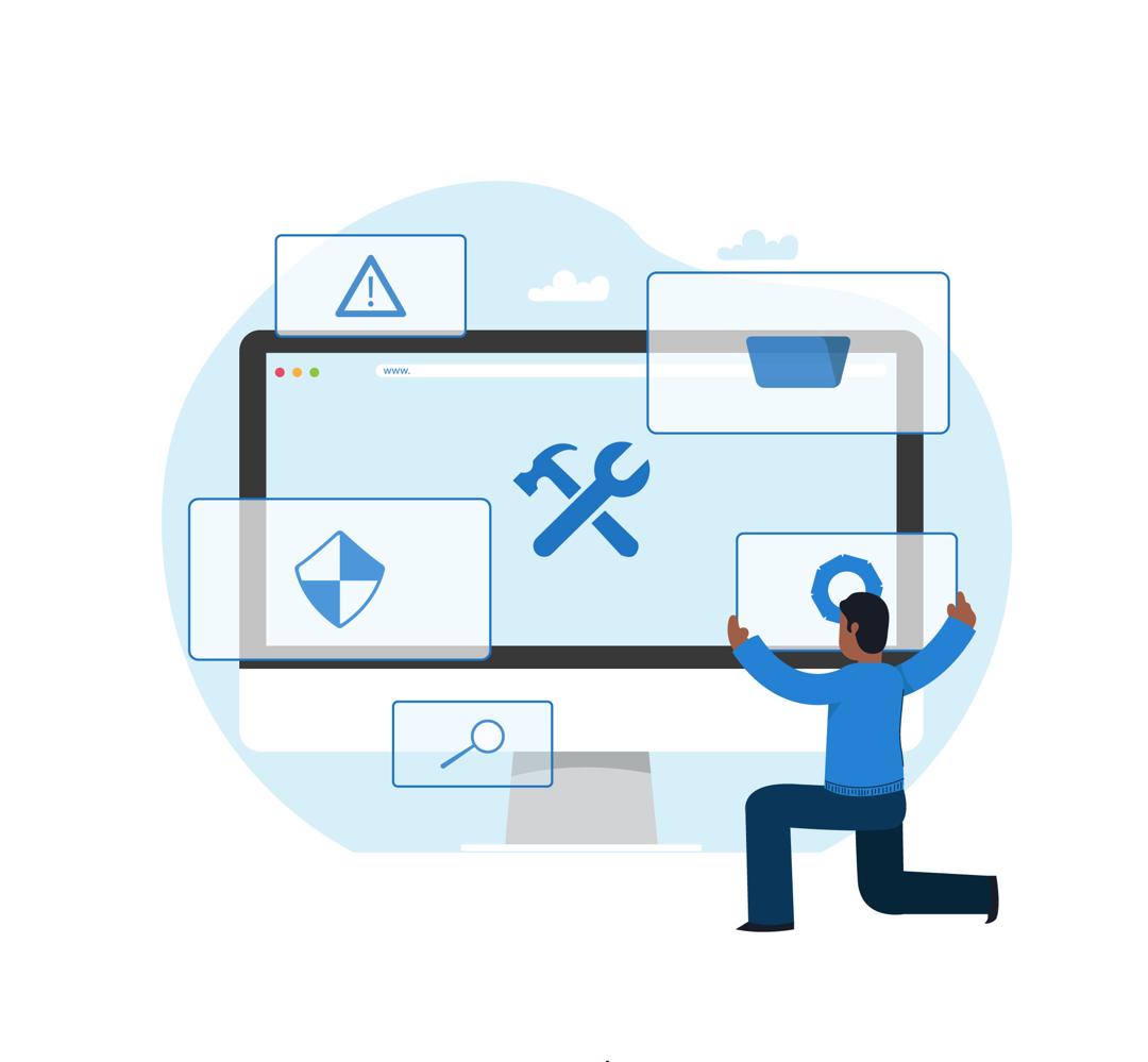Webサイトの修復・メンテナンス
